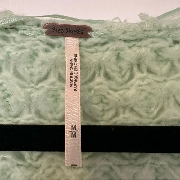 Free People Crashing Waves Mixed Knitting Wool Blend Sweater Womens Medium